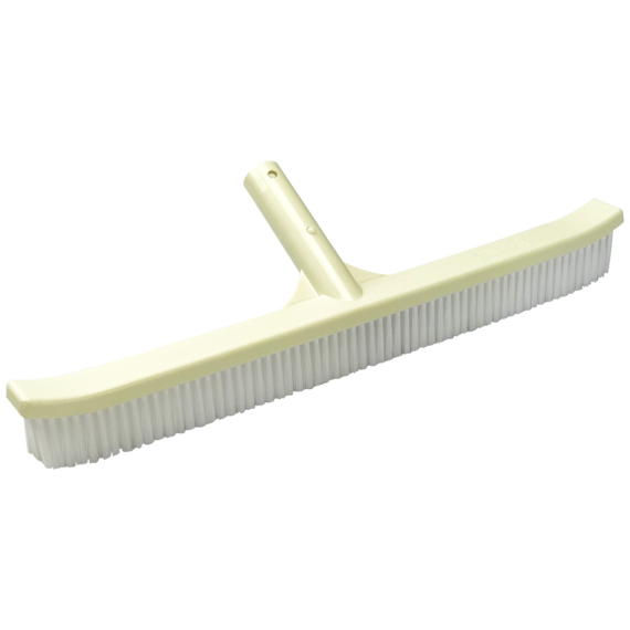 Emaux CE201 18-inch Plastic brush in white ABS mold.
