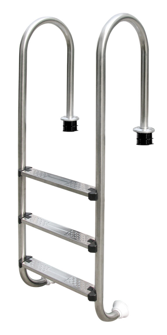 Emaux NMU series stainless steel pool ladder.