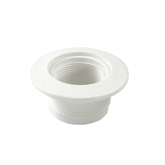 Emaux EM2822 suction fitting in white