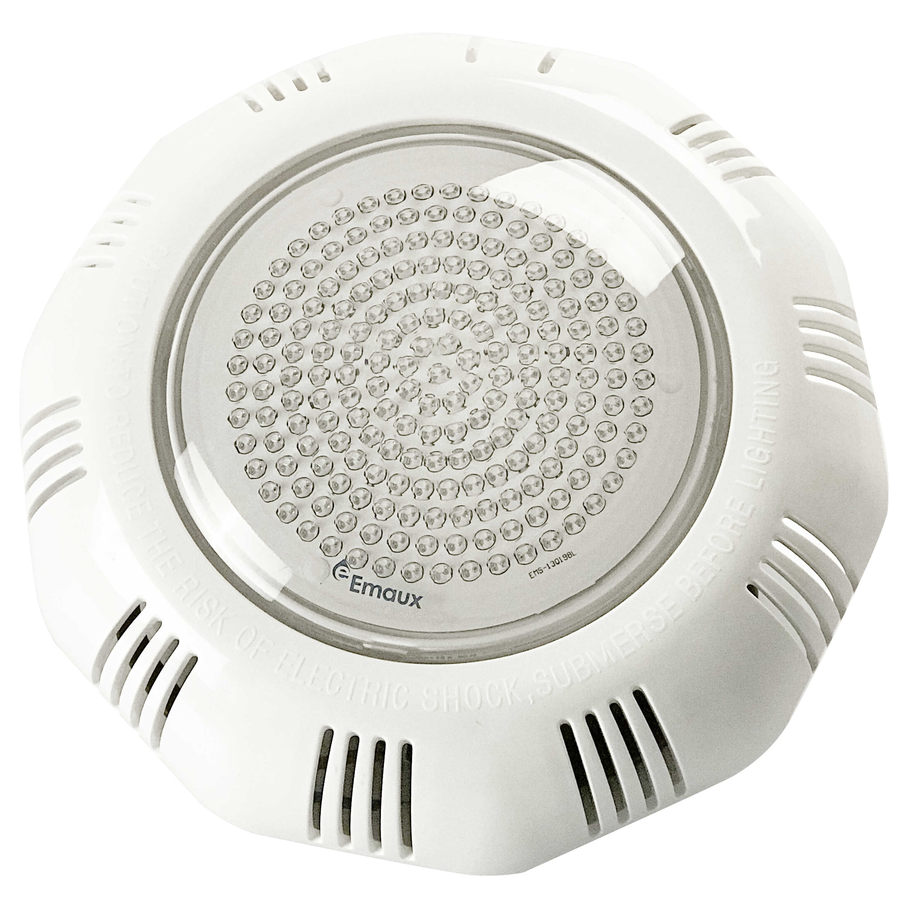 Emaux-TP100-pool-light Emaux TP100 underwater light which comes with ABS face ring, for wall mounting.
