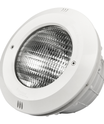Emaux NP300 series underwater light with white ABS face ring