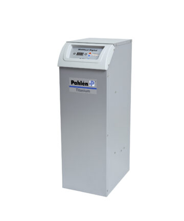 Pahlén MidiHeat electric heater which has a small control pad at top.