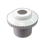 Pentair #540035 white directional fitting with 1-1/2 inch slip inlet, 1/2 inch opening