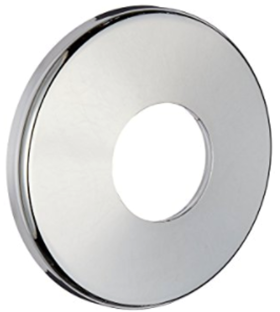 Hayward SP1042 escutcheon plate for pool ladders, chrome plated