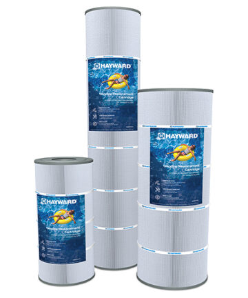 A group of Hayward cartridge filter element