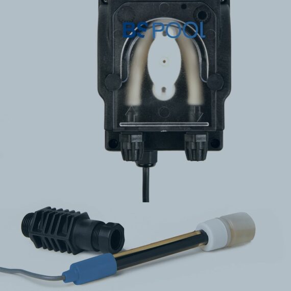 BSV KIT AUTO which contains a pH probe, holder, and dosing pump.