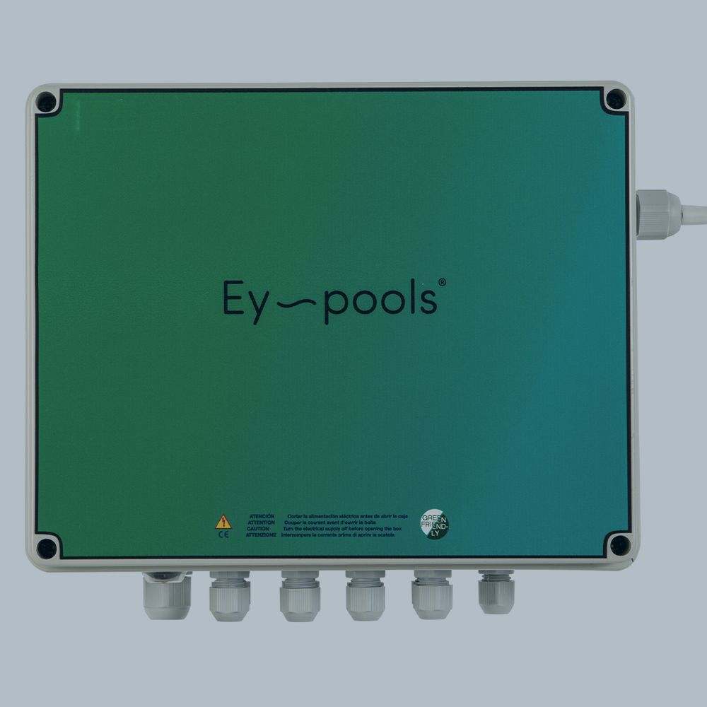 BSV KIT CONNECT control box which has ports that can connect to all pool electrical equipment.