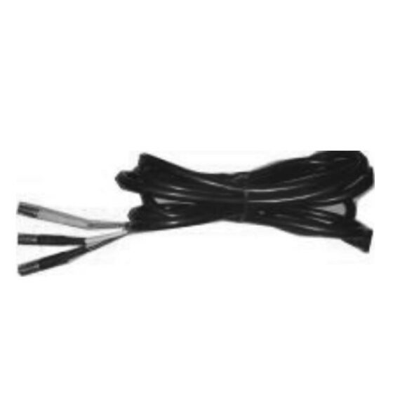 Black in colour bundle of cables
