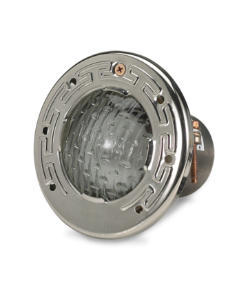 Pentair SpaBrite underwater halogen light with stainless steel face ring and housing