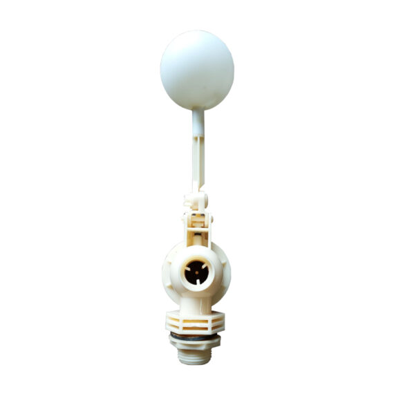 Ball float valve in white colour