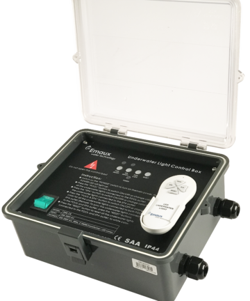 Emaux RGB-CB light control box for Emaux RGB lights, remote control included