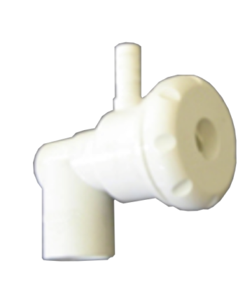 Hydro-Air white adjustable neck jet model 10-2680