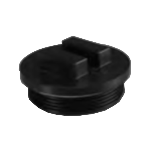Pentair #552624 black 1-1/2 pool plug fitting with o-ring