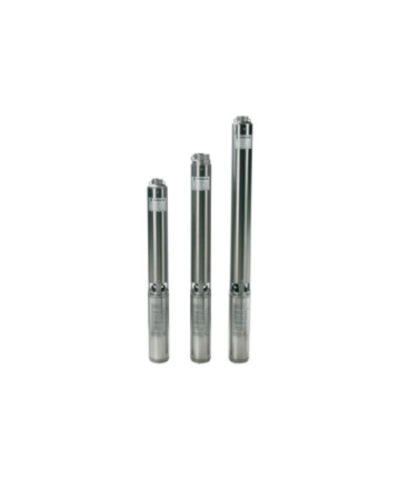 A family of 3 Saci AR series submersible pumps.