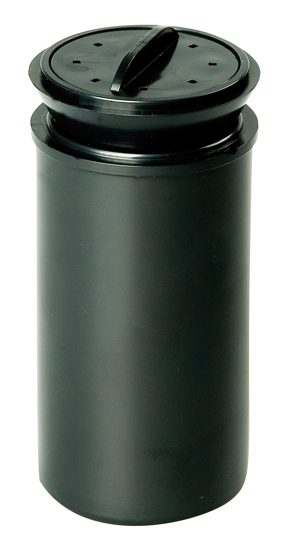 Messner-Calyx-Vario-fountain-nozzle Messner Calyx Jet Vario fountain nozzle in black PVC.